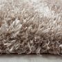 Brilliant Shaggy vloerkleed hoogpolig rechthoek 60x110cm taupe