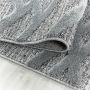 Pisa Parelle vloerkleed hoogpolig rechthoek 240x340cm grijs