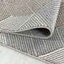 Royal Hexagon vloerkleed laagpolig rechthoek 120x170cm beige