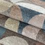Royal Zandloper vloerkleed laagpolig loper 80x250cm bruin
