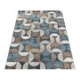Royal Zandloper vloerkleed laagpolig rechthoek 140x200cm bruin