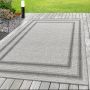 Aruba Meydan buitenkleed platgeweven loper 80x250cm jute crème