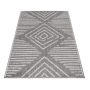 Aruba Aim buitenkleed platgeweven loper 80x250cm grijs