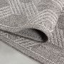 Aruba Weft buitenkleed platgeweven rechthoek 120x170cm grijs