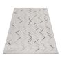 Aruba Wavy buitenkleed platgeweven loper 80x250cm crème