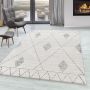Taznaxt Manipu vloerkleed laagpolig rechthoek 80x150cm crème