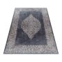Fiesta Nouristan antislip vloerkleed platgeweven rechthoek 200x290cm zwart