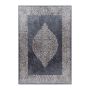 Fiesta Nouristan antislip vloerkleed platgeweven rechthoek 200x290cm zwart