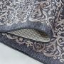 Fiesta Nouristan antislip vloerkleed platgeweven rechthoek 200x290cm zwart