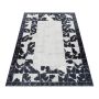 Fiesta Lento antislip vloerkleed platgeweven rechthoek 200x290cm zwart
