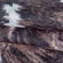 Etosha Dikdiks antislip vloerkleed platgeweven rechthoek 150x200cm imitatie dierenhuid bruin