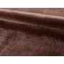 Catwalk antislip vloerkleed laagpolig rond Ø 80cm bruin