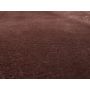 Catwalk antislip vloerkleed laagpolig rond Ø 80cm bruin