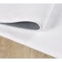 Catwalk antislip vloerkleed laagpolig rechthoek 60x100cm crème