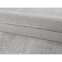 Catwalk antislip vloerkleed laagpolig rechthoek 60x100cm zilverkleur