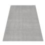 Catwalk antislip vloerkleed laagpolig rechthoek 240x340cm zilverkleur