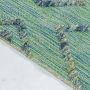 Bahama Wavy buitenkleed hoog-laagpolig rechthoek 200x290cm groen