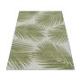 Bahama Palm buitenkleed hoog-laagpolig rechthoek 140x200cm groen