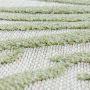 Bahama Palm buitenkleed hoog-laagpolig rechthoek 140x200cm groen