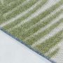 Bahama Palm buitenkleed hoog-laagpolig rechthoek 140x200cm groen