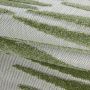 Bahama Palm buitenkleed hoog-laagpolig rechthoek 240x340cm groen