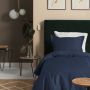 Cinderella Sundays 1-persoons dekbedovertrekset 135x200cm satijn marineblauw