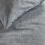 Damai Ebba 1-persoons dekbedovertrekset 155x220cm bio katoen grijs