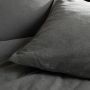 Damai Groove Lits-jumeaux XL dekbedovertrekset 260x220cm flanel grijs
