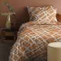 Damai Kline 1-persoons dekbedovertrekset 140x220cm katoen karamel
