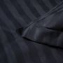 Damai Linea Lits-jumeaux XL dekbedovertrekset 260x220cm satijn onyx zwart