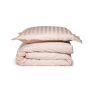 Damai Linea 1-persoons dekbedovertrekset 155x220cm satijn blozend roze