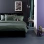 Damai Linea 2-persoons dekbedovertrekset 200x220cm satijn laurier