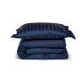 Damai Linea 1-persoons dekbedovertrekset 155x220cm satijn indigo