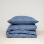 Damai Mik 1-persoons dekbedovertrekset 155x220cm katoen denim