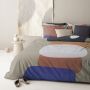 Damai Miro 2-persoons dekbedovertrekset 200x220cm katoen warmgrijs