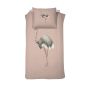 Damai Sloane 1-persoons dekbedovertrekset 140x220cm katoen roze
