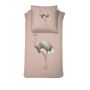 Damai Sloane 1-persoons dekbedovertrekset 135x200cm katoen roze