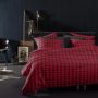 Damai Timber Lits-jumeaux XL dekbedovertrekset 260x220cm flanel rood