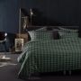 Damai Timber Lits-jumeaux XL dekbedovertrekset 260x220cm flanel groen