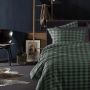 Damai Timber 1-persoons dekbedovertrekset 135x200cm flanel groen