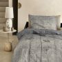 Damai Warda 1-persoons dekbedovertrekset 140x220cm katoen antraciet