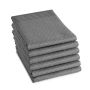 DDDDD Akira theedoek 60x65cm grijs (6 stuks)