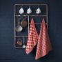 DDDDD Barbeque keukendoek 50x55cm rood (6 stuks)