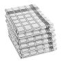 DDDDD National theedoek 65x65cm zwart (6 stuks)