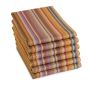 DDDDD Over The Rainbow theedoek 60x65cm terra (6 stuks)