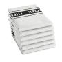 DDDDD Pelle theedoek 60x65cm wit (6 stuks)