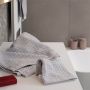 Seahorse Cube washand 16x21cm zilveren wolk (6 stuks)