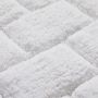 Seahorse Metro badmat 50x60cm wit (2 stuks)