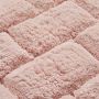 Seahorse Metro badmat 50x60cm parel roze (2 stuks)