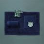 Seahorse Mossa badmat 50x60cm indigo (2 stuks)
